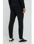 Boss pantaloni lounge din bumbac barbati culoarea negru cu imprimeu - Pled.ro