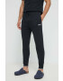 Boss pantaloni lounge din bumbac culoarea negru neted - Pled.ro