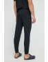 Boss pantaloni lounge din bumbac culoarea negru neted - Pled.ro