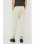 Boss Orange BOSS pantaloni barbati culoarea bej drept - Pled.ro