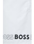 Boss pantaloni scurti de baie culoarea alb - Pled.ro