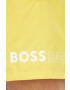 Boss pantaloni scurti de baie culoarea galben - Pled.ro