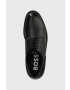 Boss pantofi de piele Baird barbati culoarea negru 50503445 - Pled.ro