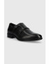 Boss pantofi de piele Colby barbati culoarea negru 50487109 - Pled.ro