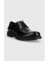 Boss pantofi de piele Saul barbati culoarea negru 50496010 - Pled.ro