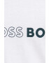 Boss pijamale de bumbac culoarea verde cu imprimeu - Pled.ro