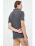 Boss Orange BOSS polo de bumbac Boss Casual culoarea gri neted - Pled.ro