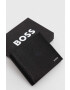 Boss portofel de piele barbati culoarea negru - Pled.ro