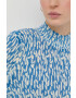 Boss pulover de lana femei light cu turtleneck - Pled.ro