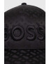 Boss sapca culoarea negru modelator - Pled.ro