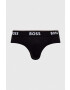 Boss slip 3-pack barbati culoarea negru - Pled.ro