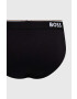 Boss slip 3-pack barbati culoarea negru - Pled.ro