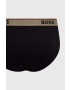 Boss slip 3-pack barbati culoarea negru - Pled.ro