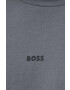 Boss Orange BOSS tricou BOSS CASUAL barbati culoarea gri neted - Pled.ro