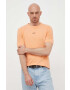 Boss Orange BOSS tricou BOSS CASUAL barbati culoarea portocaliu neted - Pled.ro