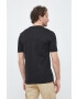 Boss tricou din bumbac culoarea negru cu imprimeu - Pled.ro