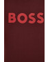 Boss Orange BOSS tricou din bumbac BOSS CASUAL barbati culoarea bordo cu imprimeu - Pled.ro