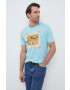 Boss Orange BOSS tricou din bumbac cu imprimeu - Pled.ro