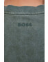 Boss Orange BOSS tricou din bumbac culoarea gri cu imprimeu - Pled.ro