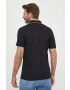 Boss Orange BOSS tricou polo BOSS CASUAL barbati culoarea negru neted - Pled.ro