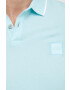 Boss Orange BOSS tricou polo BOSS CASUAL barbati neted - Pled.ro