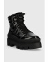 Buffalo bocanci Raven Snow Laceup Mid culoarea negru - Pled.ro