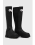 Buffalo cizme Aspha Rain Hi femei culoarea negru - Pled.ro