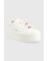 Buffalo sneakers Paired Candy culoarea alb 1630900 - Pled.ro