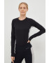 Burton longsleeve funcțional culoarea negru - Pled.ro