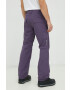 Burton pantaloni Melter Plus culoarea violet - Pled.ro