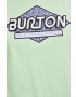 Burton Tricou din bumbac culoarea verde - Pled.ro