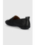 Camper mocasini de piele Right Nina femei culoarea negru cu toc plat K201421.007 - Pled.ro