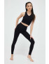 Casall jambiere de yoga culoarea negru neted - Pled.ro