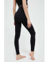 Casall jambiere de yoga culoarea negru neted - Pled.ro