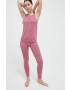 Casall top de yoga culoarea roz - Pled.ro