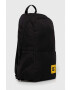 Caterpillar rucsac culoarea negru mare cu imprimeu - Pled.ro