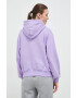 Champion bluza femei culoarea violet cu glugă neted - Pled.ro