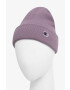 Champion caciula culoarea violet din tricot gros - Pled.ro