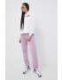 Champion pantaloni de trening 114925 femei culoarea roz neted 114925-BS148 - Pled.ro