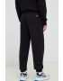 Champion pantaloni de trening culoarea negru cu imprimeu - Pled.ro