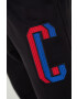 Champion pantaloni de trening culoarea negru cu imprimeu - Pled.ro