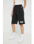 Champion pantaloni scurti Xstranger Things culoarea negru cu imprimeu - Pled.ro