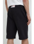 Champion pantaloni scurti Xstranger Things culoarea negru cu imprimeu - Pled.ro