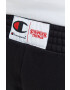 Champion pantaloni scurti Xstranger Things culoarea negru cu imprimeu - Pled.ro