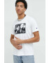 Champion tricou din bumbac x Beastie Boys culoarea alb cu imprimeu - Pled.ro