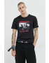 Champion tricou din bumbac x Beastie Boys culoarea negru modelator - Pled.ro