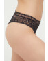 Chantelle chiloti brazilieni culoarea negru - Pled.ro