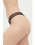 Chantelle chiloti brazilieni culoarea negru - Pled.ro