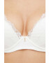 Chantelle sutien culoarea alb dantela neted - Pled.ro