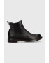 Charles Footwear ghete chelsea de piele James barbati culoarea negru James.Boots.Black - Pled.ro